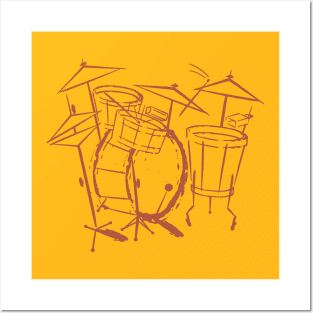 Drum Lines III Posters and Art